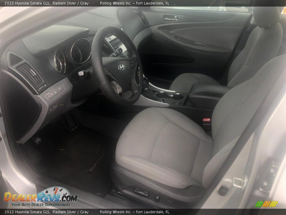 2013 Hyundai Sonata GLS Radiant Silver / Gray Photo #10