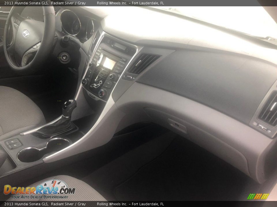 2013 Hyundai Sonata GLS Radiant Silver / Gray Photo #11