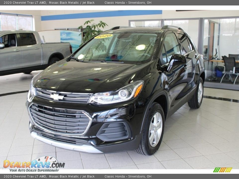 2020 Chevrolet Trax LT AWD Mosaic Black Metallic / Jet Black Photo #1
