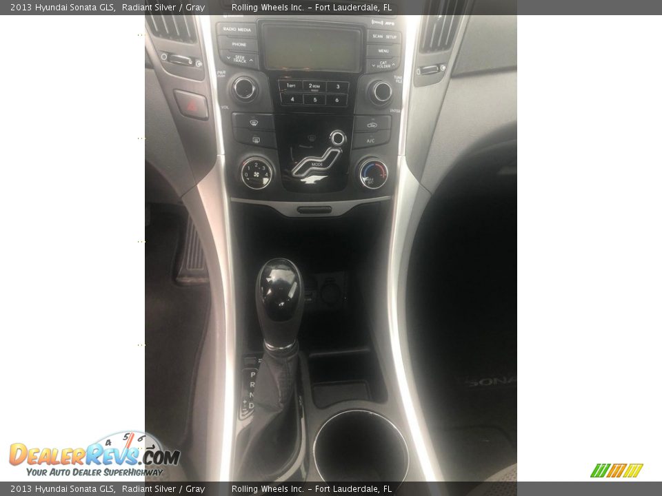 2013 Hyundai Sonata GLS Radiant Silver / Gray Photo #12