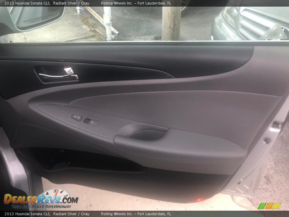 2013 Hyundai Sonata GLS Radiant Silver / Gray Photo #13