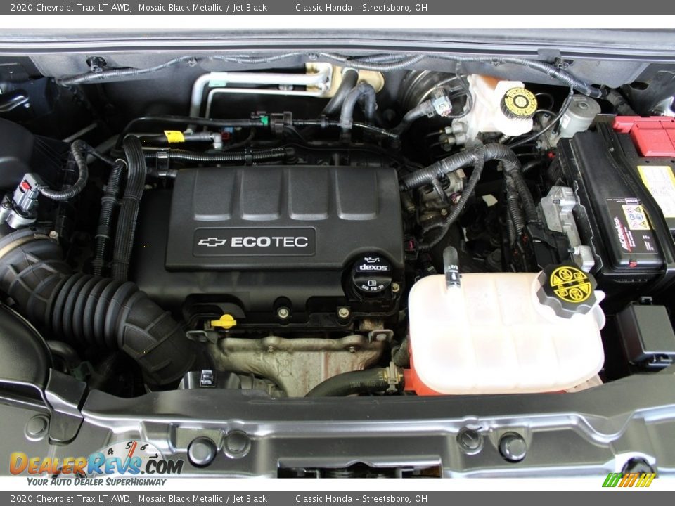 2020 Chevrolet Trax LT AWD Mosaic Black Metallic / Jet Black Photo #3