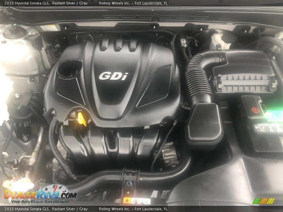 2013 Hyundai Sonata GLS Radiant Silver / Gray Photo #14