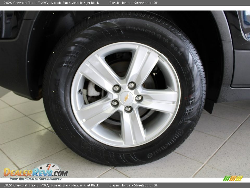 2020 Chevrolet Trax LT AWD Mosaic Black Metallic / Jet Black Photo #7