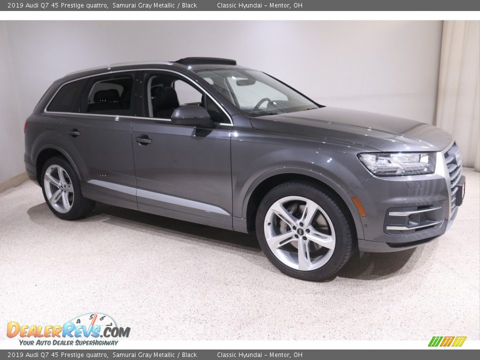 Samurai Gray Metallic 2019 Audi Q7 45 Prestige quattro Photo #1