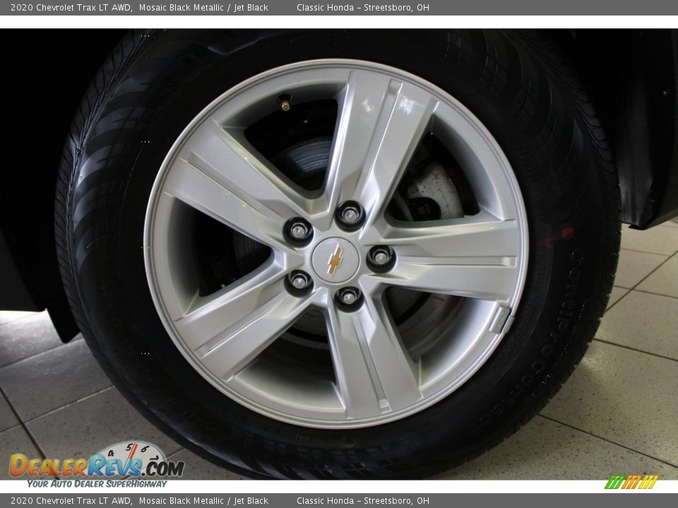 2020 Chevrolet Trax LT AWD Mosaic Black Metallic / Jet Black Photo #12