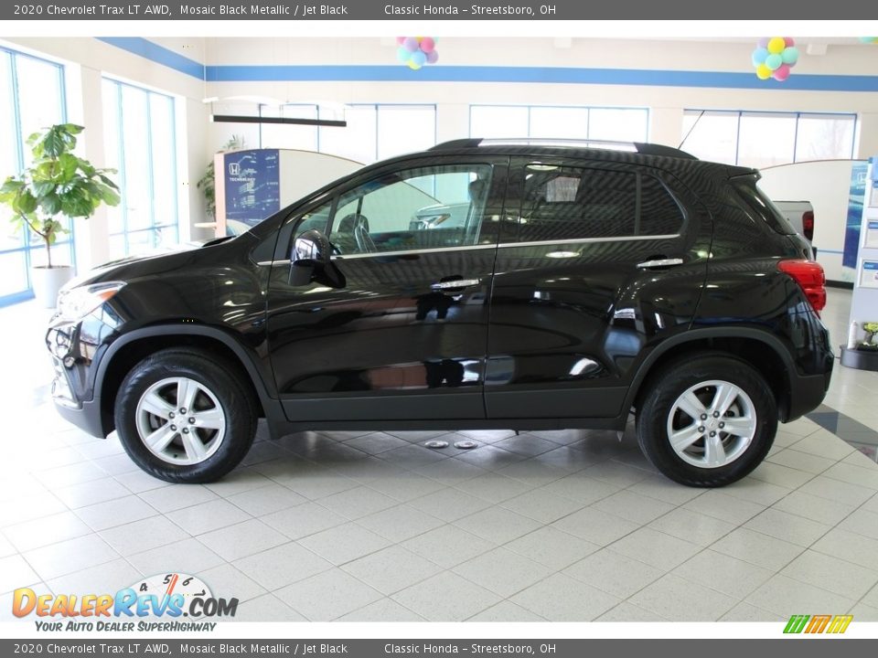 2020 Chevrolet Trax LT AWD Mosaic Black Metallic / Jet Black Photo #13