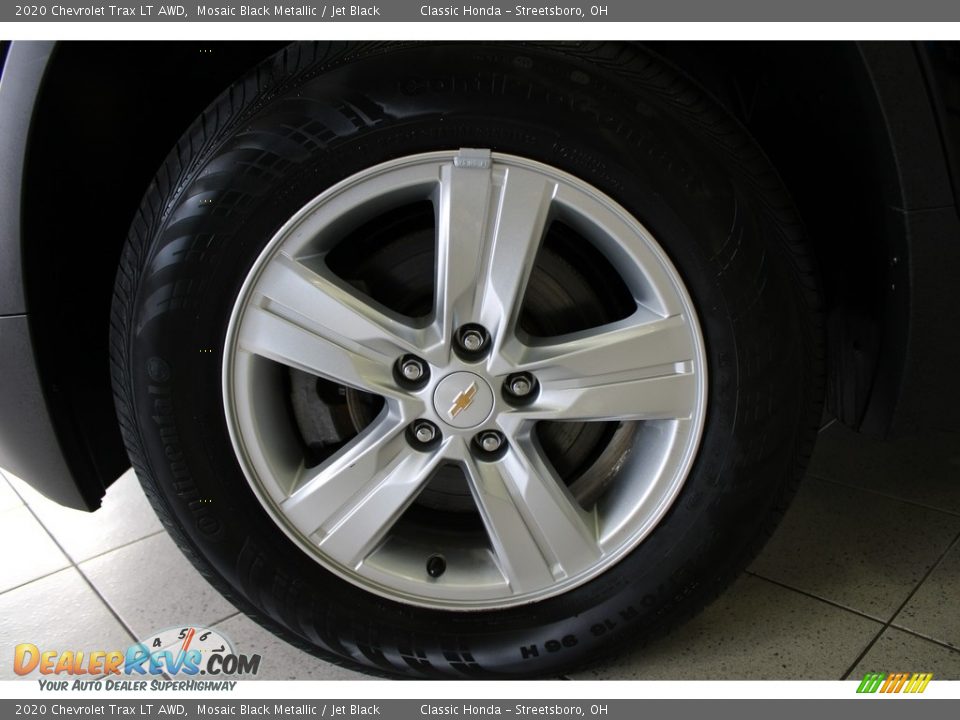 2020 Chevrolet Trax LT AWD Mosaic Black Metallic / Jet Black Photo #14