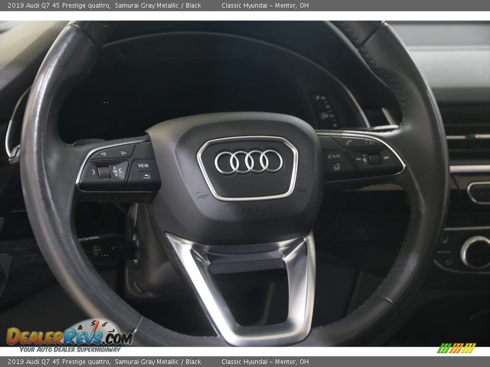 2019 Audi Q7 45 Prestige quattro Steering Wheel Photo #7