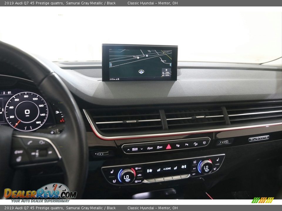 2019 Audi Q7 45 Prestige quattro Samurai Gray Metallic / Black Photo #10