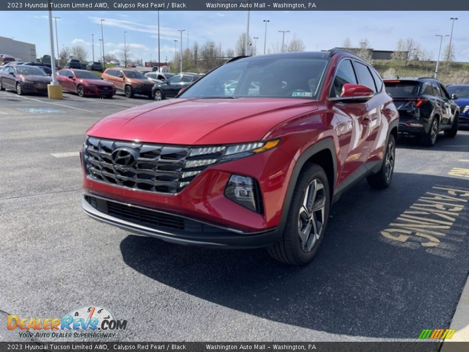 2023 Hyundai Tucson Limited AWD Calypso Red Pearl / Black Photo #2