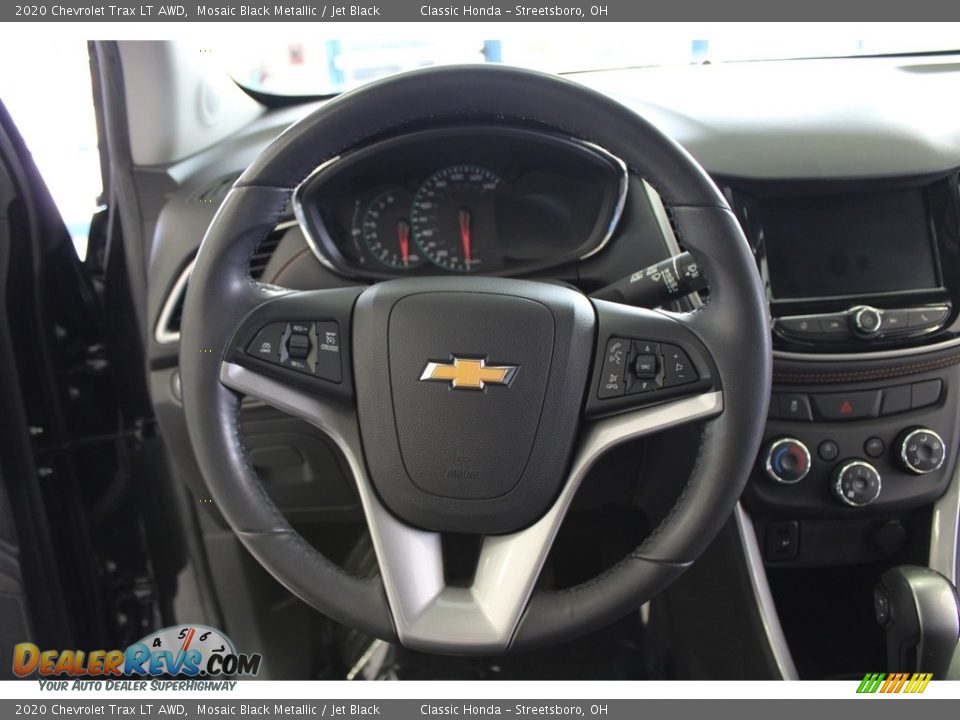 2020 Chevrolet Trax LT AWD Mosaic Black Metallic / Jet Black Photo #20