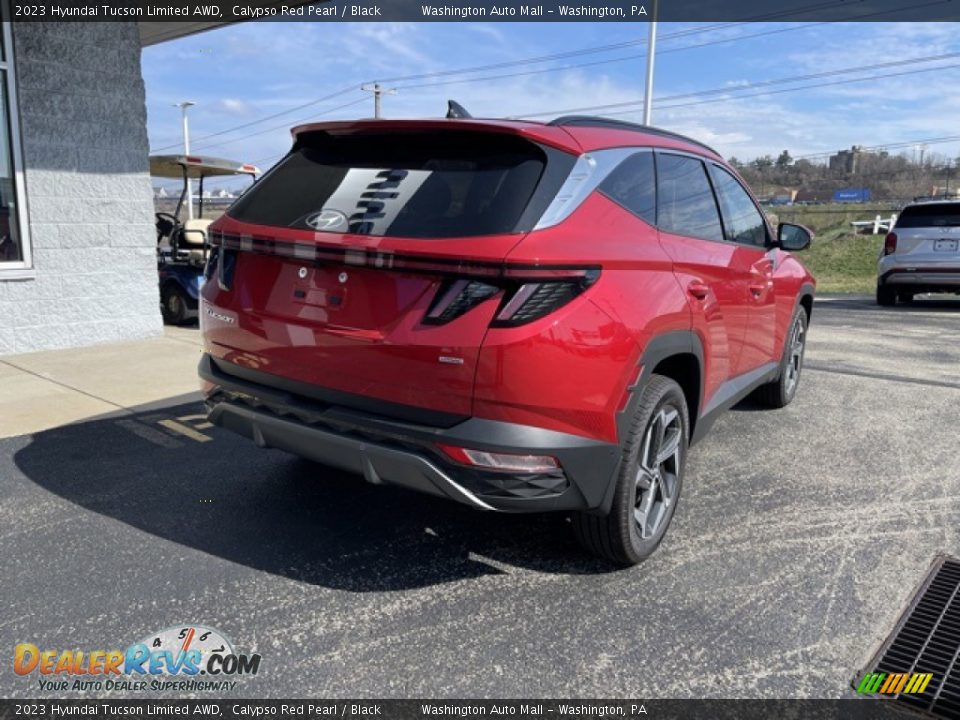 2023 Hyundai Tucson Limited AWD Calypso Red Pearl / Black Photo #3