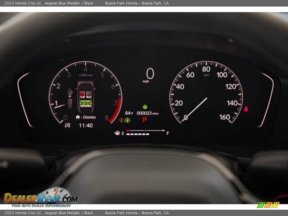 2023 Honda Civic LX Gauges Photo #18