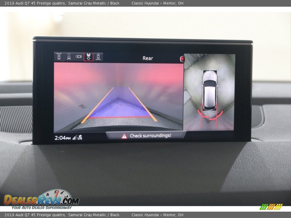 2019 Audi Q7 45 Prestige quattro Samurai Gray Metallic / Black Photo #14