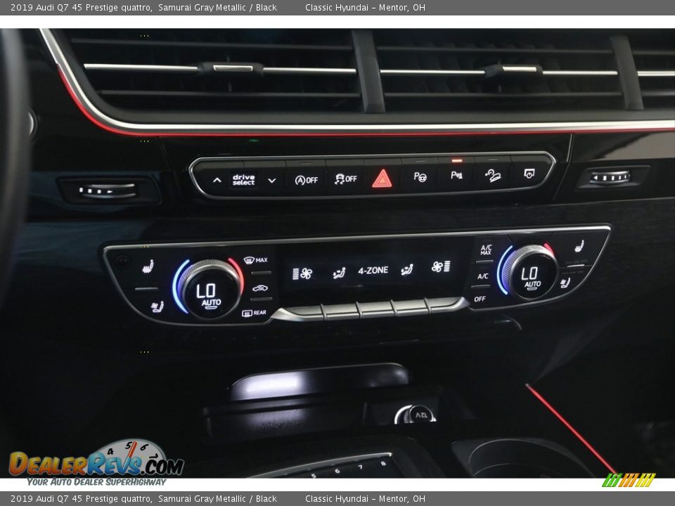 2019 Audi Q7 45 Prestige quattro Samurai Gray Metallic / Black Photo #15
