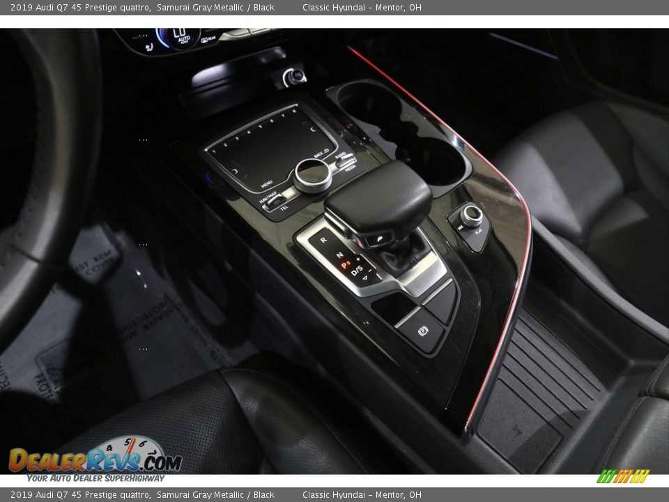 2019 Audi Q7 45 Prestige quattro Samurai Gray Metallic / Black Photo #16