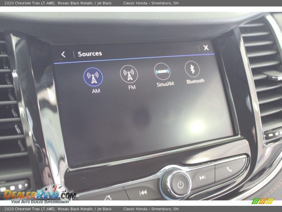 2020 Chevrolet Trax LT AWD Mosaic Black Metallic / Jet Black Photo #25