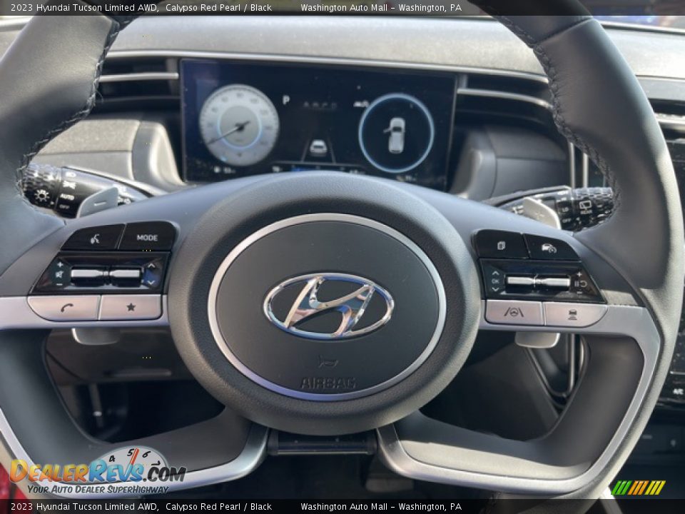 2023 Hyundai Tucson Limited AWD Calypso Red Pearl / Black Photo #7