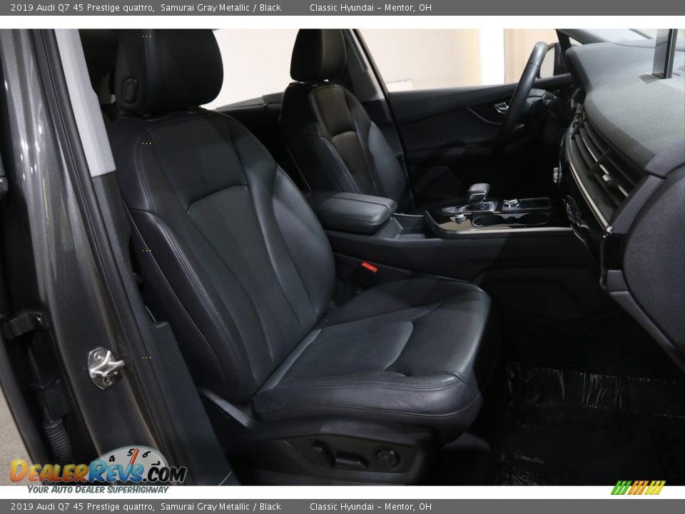 2019 Audi Q7 45 Prestige quattro Samurai Gray Metallic / Black Photo #18