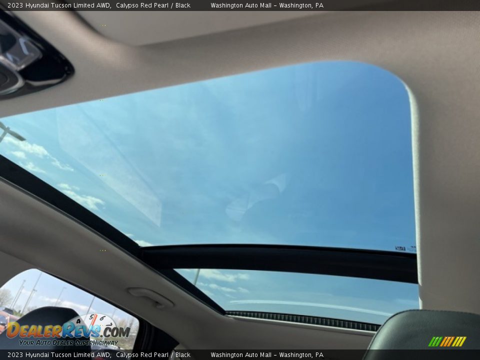 2023 Hyundai Tucson Limited AWD Calypso Red Pearl / Black Photo #12