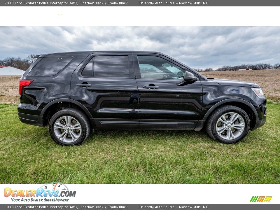 Shadow Black 2018 Ford Explorer Police Interceptor AWD Photo #2