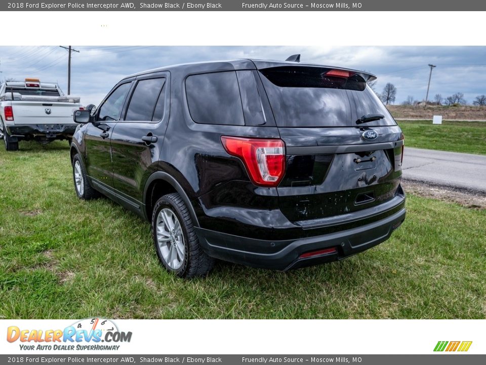 2018 Ford Explorer Police Interceptor AWD Shadow Black / Ebony Black Photo #5