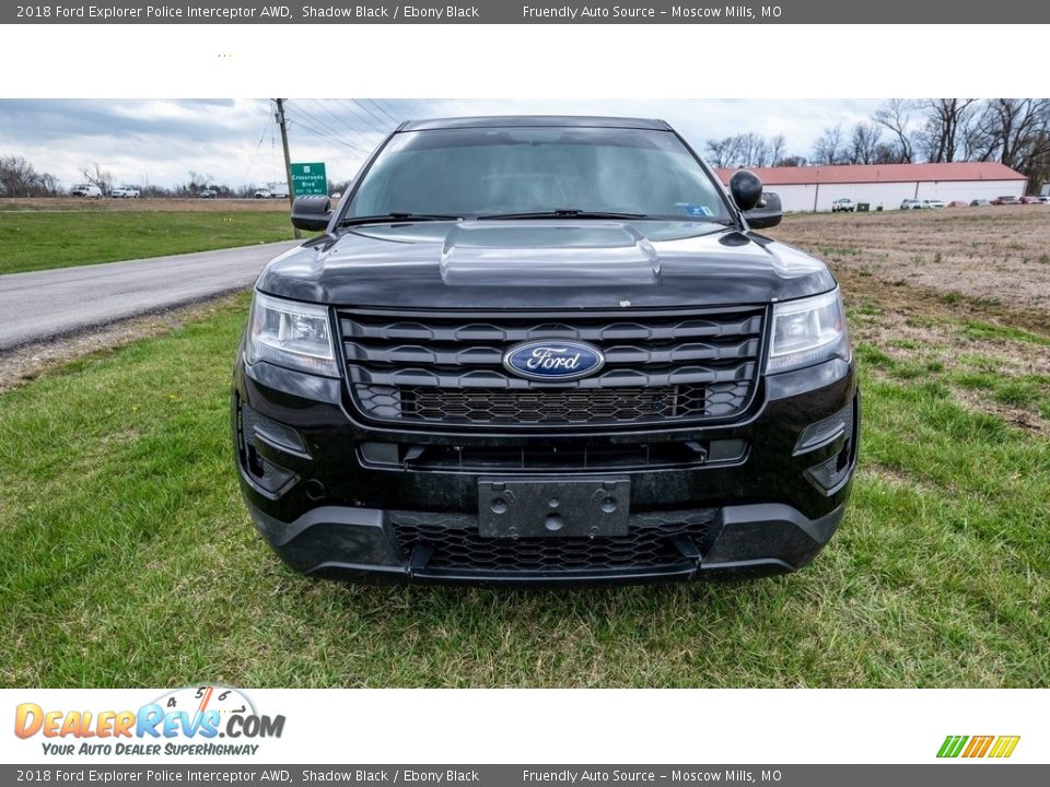 2018 Ford Explorer Police Interceptor AWD Shadow Black / Ebony Black Photo #8