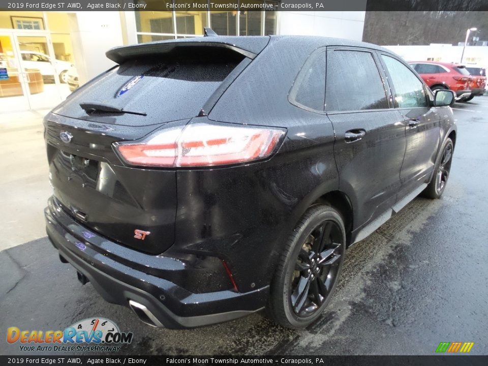 2019 Ford Edge ST AWD Agate Black / Ebony Photo #2