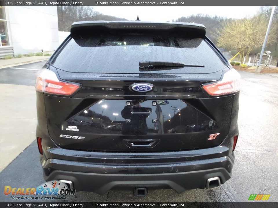 2019 Ford Edge ST AWD Agate Black / Ebony Photo #3