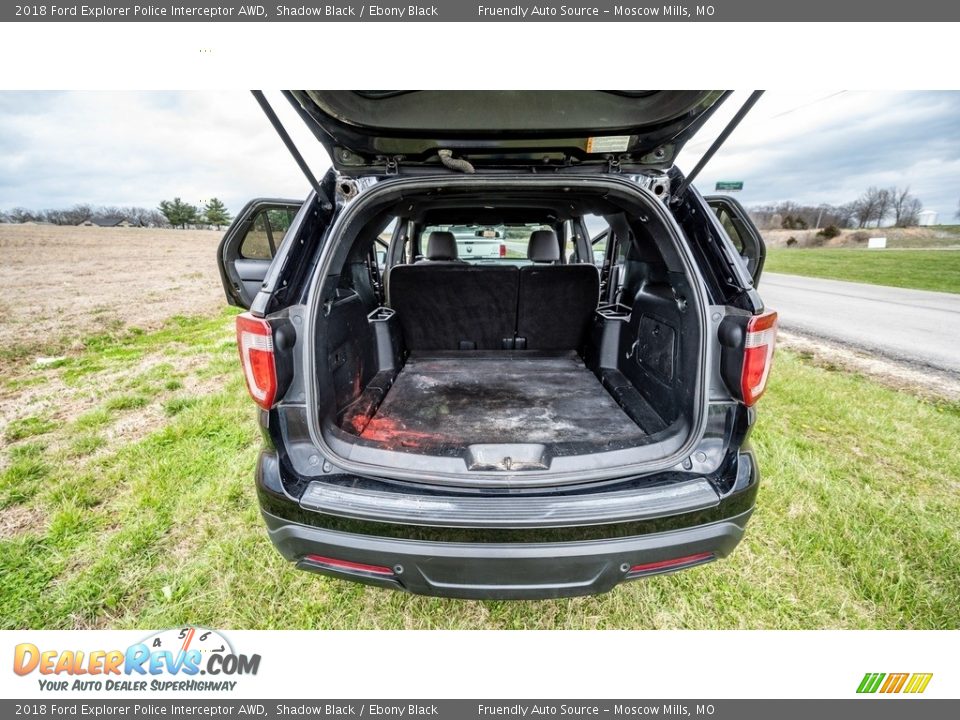 2018 Ford Explorer Police Interceptor AWD Shadow Black / Ebony Black Photo #13