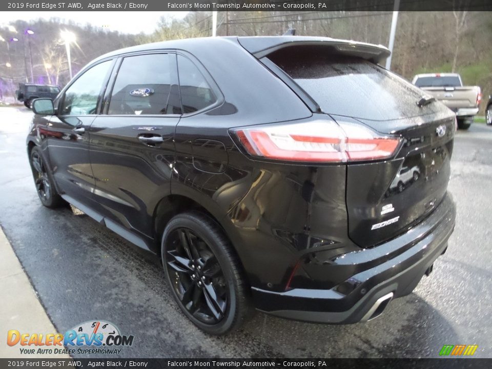 2019 Ford Edge ST AWD Agate Black / Ebony Photo #5