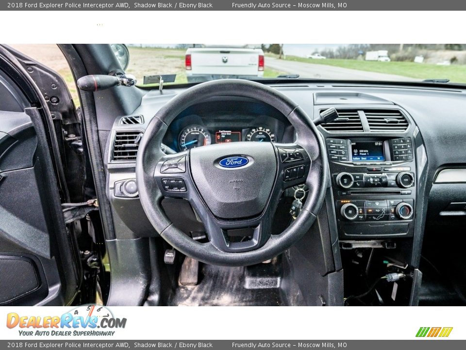Dashboard of 2018 Ford Explorer Police Interceptor AWD Photo #18