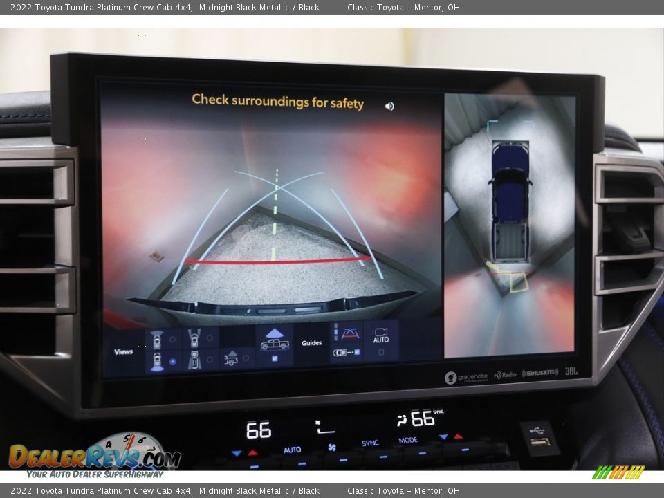2022 Toyota Tundra Platinum Crew Cab 4x4 Midnight Black Metallic / Black Photo #14