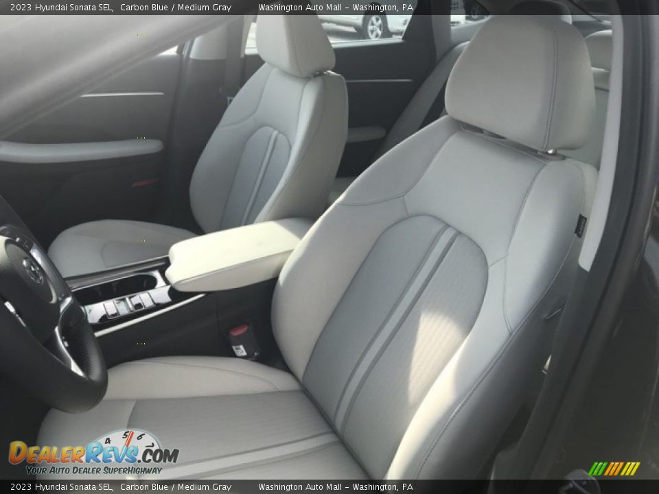 2023 Hyundai Sonata SEL Carbon Blue / Medium Gray Photo #5
