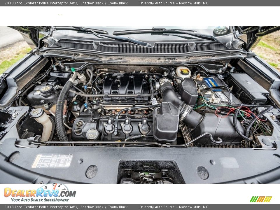 2018 Ford Explorer Police Interceptor AWD 3.7 Liter DOHC 24-Valve Ti-VCT V6 Engine Photo #26
