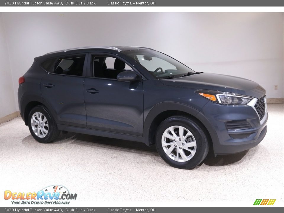 2020 Hyundai Tucson Value AWD Dusk Blue / Black Photo #1