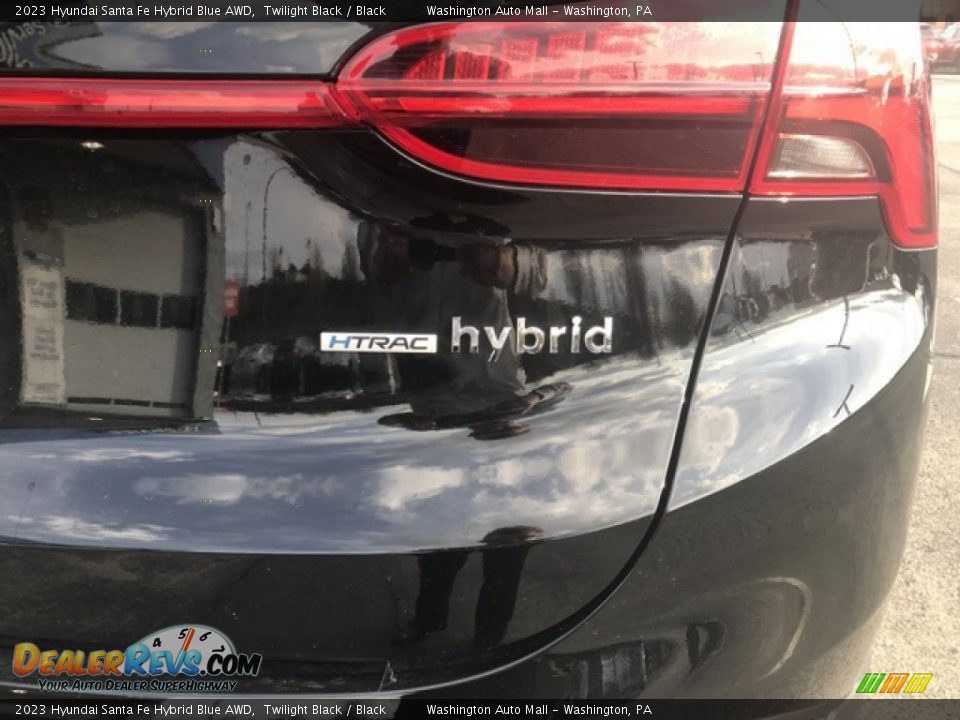 2023 Hyundai Santa Fe Hybrid Blue AWD Twilight Black / Black Photo #4