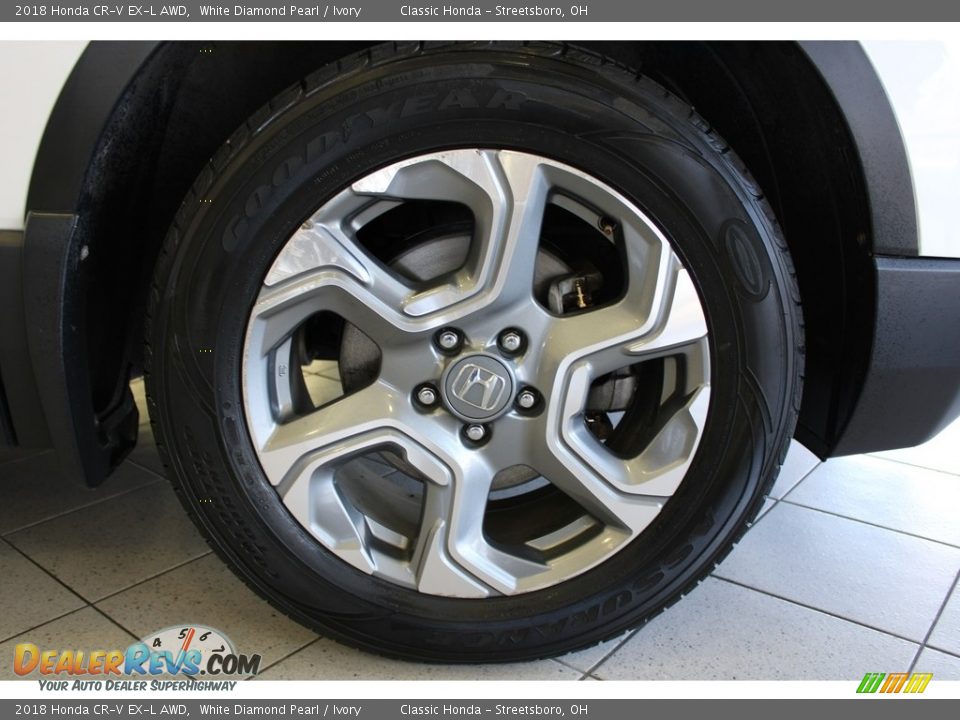 2018 Honda CR-V EX-L AWD White Diamond Pearl / Ivory Photo #5