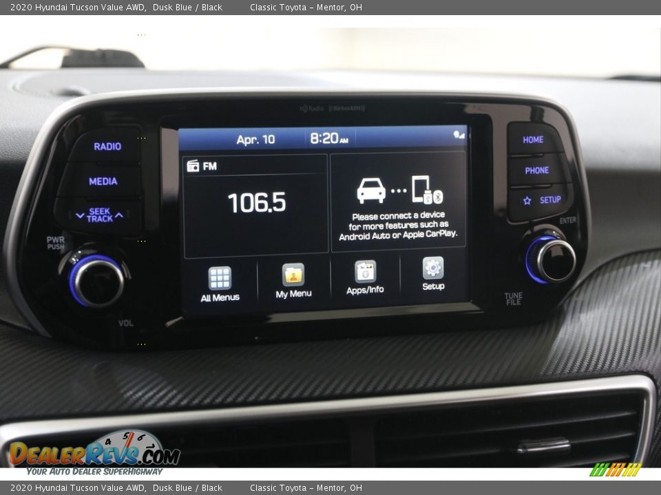 2020 Hyundai Tucson Value AWD Dusk Blue / Black Photo #10