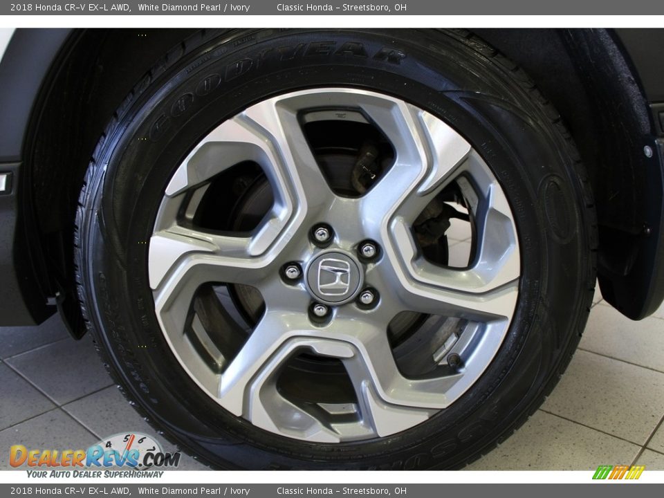 2018 Honda CR-V EX-L AWD White Diamond Pearl / Ivory Photo #12