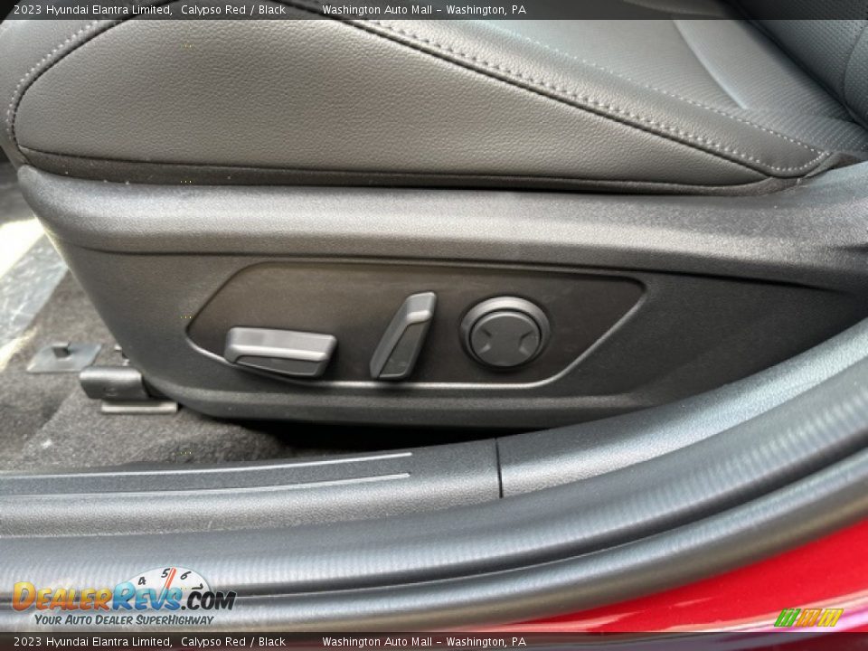 2023 Hyundai Elantra Limited Calypso Red / Black Photo #4