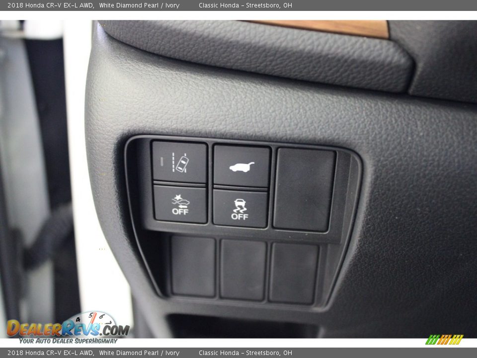2018 Honda CR-V EX-L AWD White Diamond Pearl / Ivory Photo #18