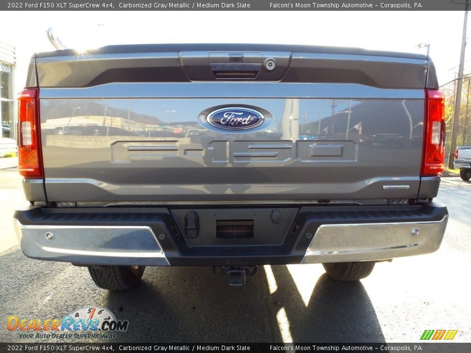 2022 Ford F150 XLT SuperCrew 4x4 Carbonized Gray Metallic / Medium Dark Slate Photo #3
