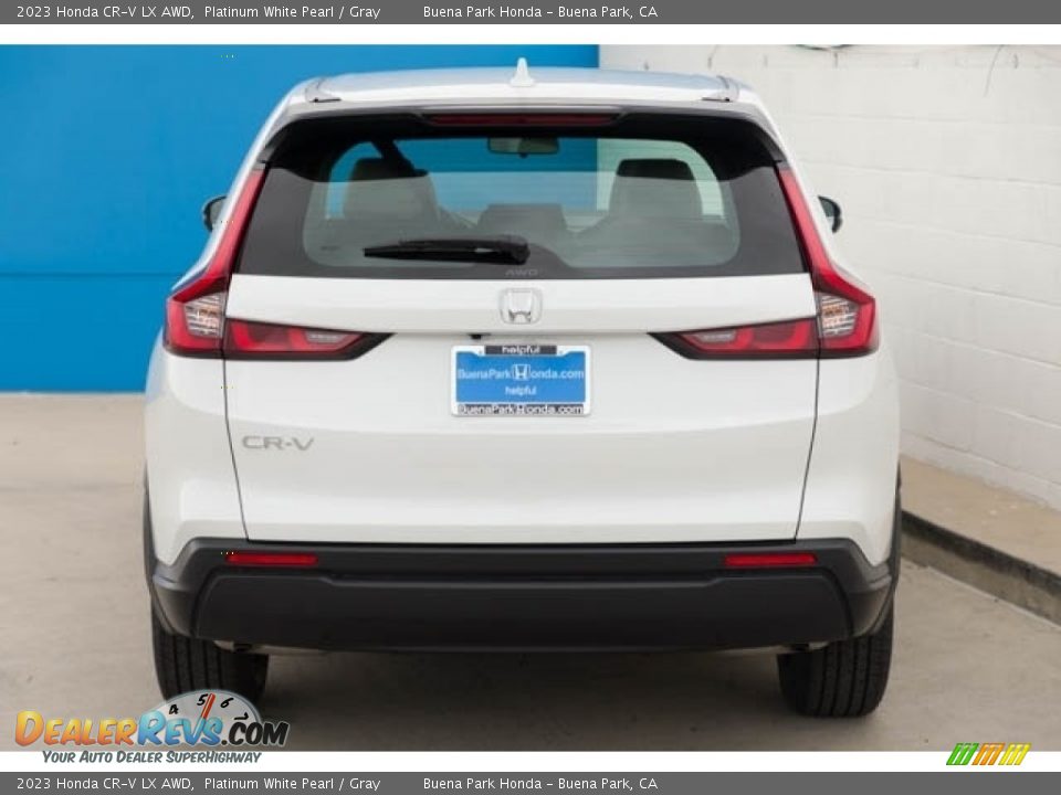 2023 Honda CR-V LX AWD Platinum White Pearl / Gray Photo #7