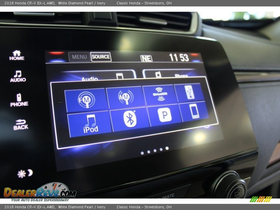 2018 Honda CR-V EX-L AWD White Diamond Pearl / Ivory Photo #24