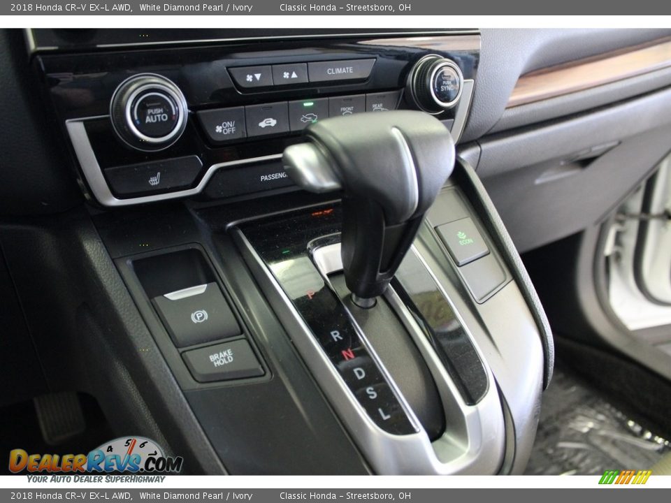 2018 Honda CR-V EX-L AWD White Diamond Pearl / Ivory Photo #26