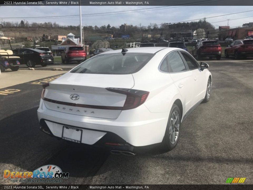 2023 Hyundai Sonata SEL Serenity White / Black Photo #2