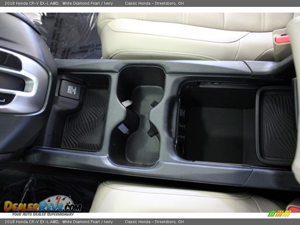 2018 Honda CR-V EX-L AWD White Diamond Pearl / Ivory Photo #27