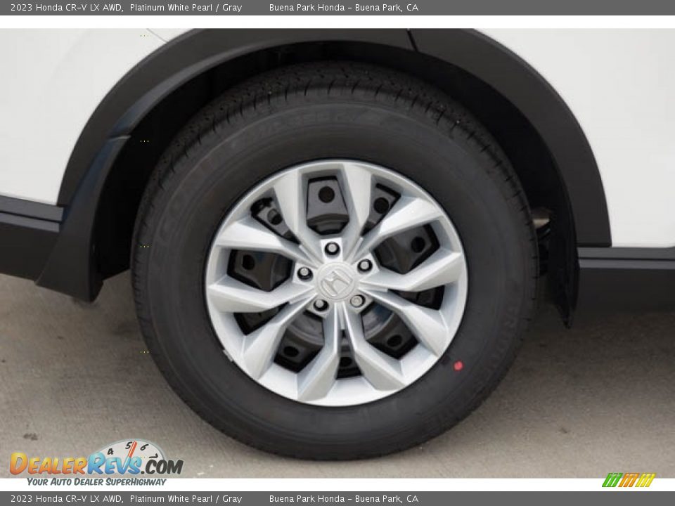 2023 Honda CR-V LX AWD Platinum White Pearl / Gray Photo #10